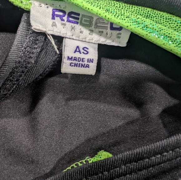 REAL Rebel Athletics ALLSTAR Cheer Uniform Cheerleading ELITE All Star AS Small - Picture 16 of 16